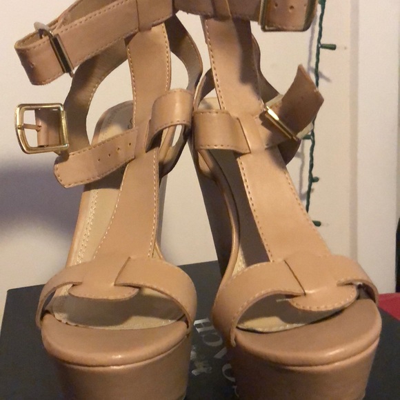 Nude wedges - Picture 2 of 5